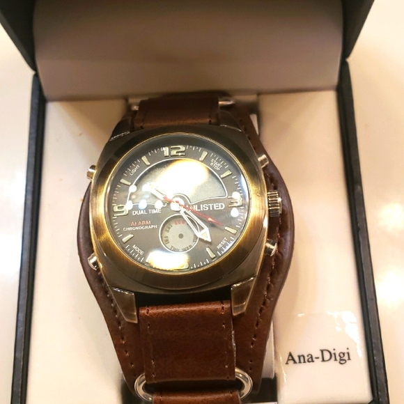 Kenneth Cole Accessories | Unlisted Kenneth Cole Production Watch | Color: Brown | Size: Os | Sunchris76's Closet